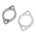thumbnail image 3 of Exhaust Flange Connection Kit Stainless Steel Exhaust Flange Gasket 2PCS 2  2.5in Exhaust Flange Connection Kit Stainless Steel Universal For Exhaust Downpipe Catback Headers, 3 of 8