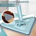 thumbnail image 2 of Riforla Multifunctional Triangle Mop Spliced Triangle Mop 360° Rotatable Adjustable Cleaning Mop Extendable Wall Mop with Long Handle Household Mop for Ceiling Window Floor Mop Cloth, 2 of 8