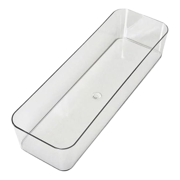 Clear Plastic Drawer Organizers Set Versatile Bathroom and Vanity Drawer Organizer Trays Storage for Makeup Bedroom Kitchen Gadgets Utensils and off Ice