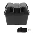 thumbnail image 2 of Marine Battery Box, Easy To Use Versatile Portable Anti Impact Boat Battery Box High Strength Protective with Straps and Hardware for Automotive, 2 of 7