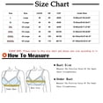 thumbnail image 3 of zanvin Wireless Bra, Women Sexy Lingerie Cotton Comfortable U-shaped Back Four Rows Of Buttons Gathered Together Without Steel Rings Three-Dimensional Cup Underwear Bra,Beige,XXXL, 3 of 5
