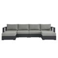 thumbnail image 2 of Modway Tahoe 4-Piece Sectional Sofa Set in Gray Gray, 2 of 9