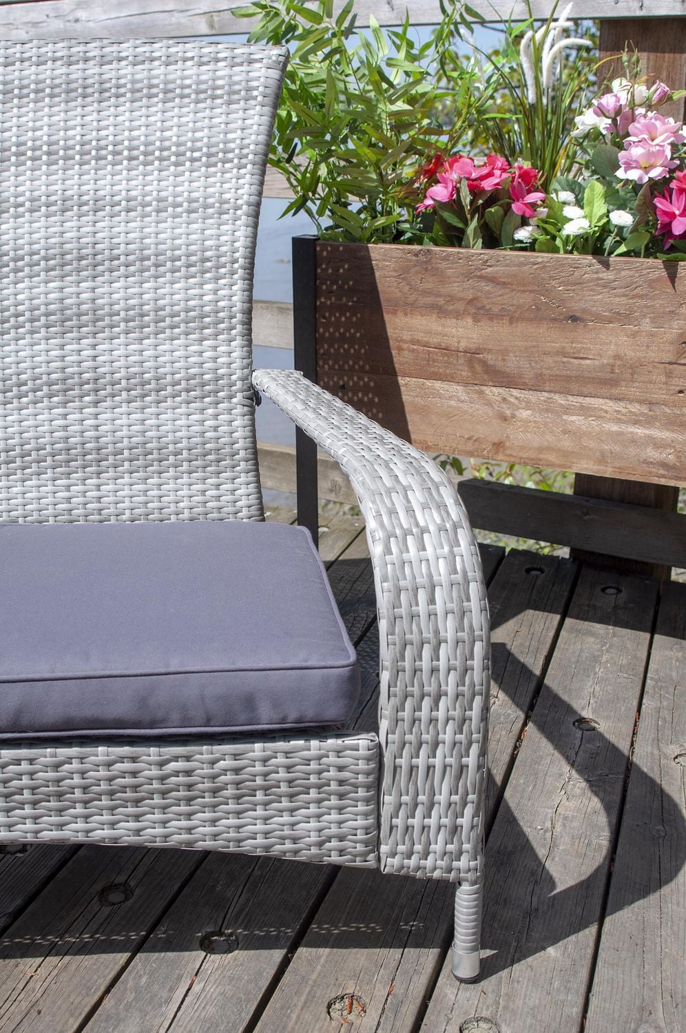 Fauteuil Muskoka de Patioflare en osier
