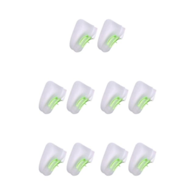 Youkk Lightweight And Fashionable Waterproof Shoe Cover For Unisex – Stay Dry And Look Transparent.Green 5Set