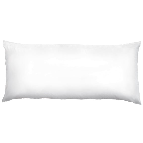 Mainstays Microfiber Body Pillow, White