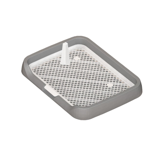 lionlar Indoor Dog Potty Tray Indoor Dogs Potty Train Pads for Small and Medium Dogs grey