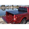 thumbnail image 4 of Convient pour Toyota Tundra Leer 631289 HF350M; Pliage Dur; 2 Plis/3 Panneaux; Texturé; Noir Mat; Panneaux Renforcés en Fibre de Verre, 4 of 5