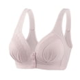 thumbnail image 5 of Timegard Front Closure Bras for Women 6pc Wireless Full Support Breathable Comfy Everyday Thin Bras, 5 of 5