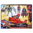 thumbnail image 4 of Marvel Spider-Man Spider Escape Jet, With 3 Action Figures in 6-Inch Scale, Including Spider-Man and Marvel's Vulture, 4 Projectiles, Ages 4 and Up, 4 of 7