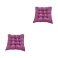 thumbnail image 3 of serony Coussin de Siège Imperméable pour Activités Extérieures Tissu Polyester Respirant Remplissage Perle Tissu Polyester Violet 2Set, 3 of 6