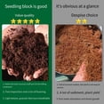 thumbnail image 2 of Organic Compressed Coco Coir Brick Coconut Fiber Organic Soil Plant Growing Medi, 2 of 8