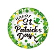 thumbnail image 1 of E St Patricks Day Party Supplies Disposable Tableware Set Plates Cups Forks Knives Spoons Decorative Paper Tableware For Themed Celebration 9 Inch Plates, 1 of 2
