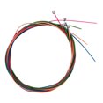 thumbnail image 2 of 4Pcs Guitare String Kit Fil d'Acier Inoxydable Noyau Basse Électrique Couleur String pour Guitare Acoustique 120cm, 2 of 14