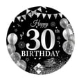 thumbnail image 2 of Yhmxh Kitchen Gadgets Dinnerware Set 30th Birthday Party Theme Tableware Set Disposable Decorative Tableware Paper Set Kitchen Essentials Cutlery Set for Party Festive Home, 2 of 8