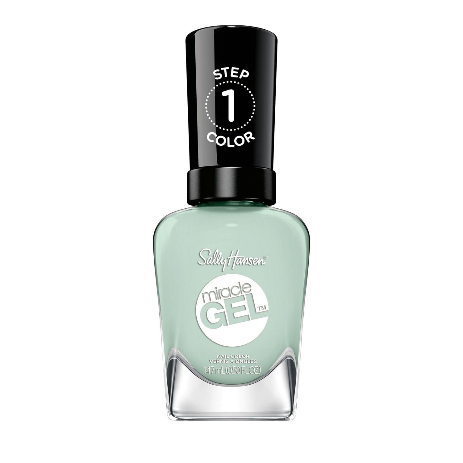 Miracle Gel™ Vernis à ongles, système de simili-gel en 2 étapes, sans lampe UV, jusqu'à 8 jours de couleur et brillance.