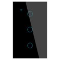 thumbnail image 2 of 1/2/3/4 gang TUYA WiFi Smart Touch Switch Home Wall Button for Alexa and Google Home Assistant Wall mounted glass panel touch light switch, 2 of 7