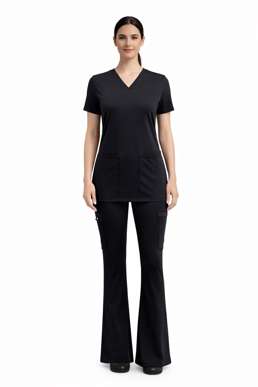 FLEX SCRUBS™ ladies flared scrub pants