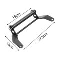thumbnail image 4 of Miulika Support de Téléphone Mobile pour Moto en Aluminium CNC Support de Navigation Réglable Noir, 4 of 9