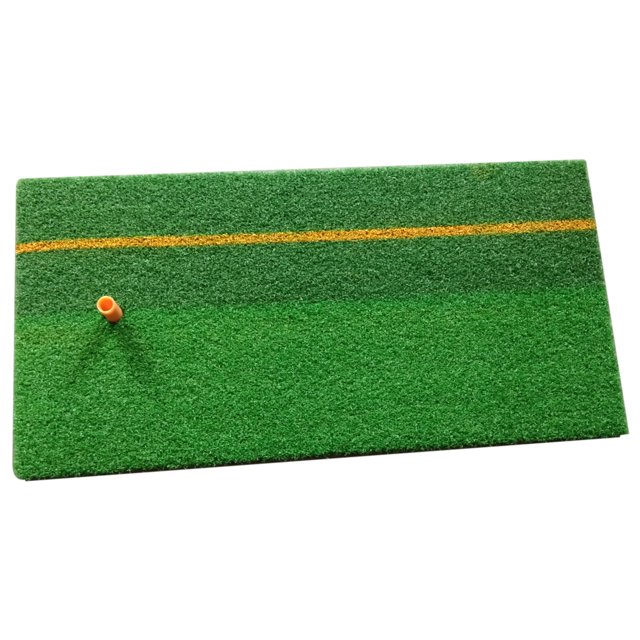 Tapis de Pratique de Golf avec Tee en Caoutchouc Tapis de Gazon de Pratique Résidentiel Tapis de Conduite pour Intérieur Extérieur