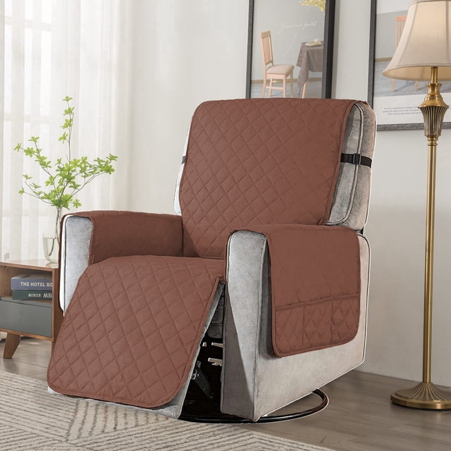 Housse de Sofa pour Fauteuil Inclinable - Housse Extensible avec Motif Imprimé, Protecteur de Fauteuil Lavable et Housse de Meuble pour Canapés, Fauteuils et Housses