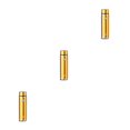 thumbnail image 2 of relayinert Electric Mini Shaver Rotary LED Battery Display Portable Pocket Home Travel Beard Shaving Machine Trimmer for Man Gold 3Set, 2 of 6