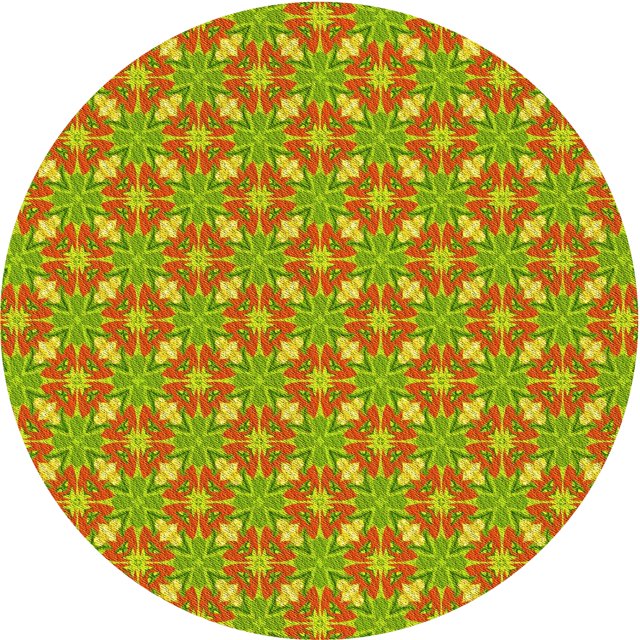 Ahgly Company Machine Washable Indoor Round Transitional Mahogany Brown Area Rugs, 3' Round