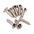 thumbnail image 1 of MasteelfCA 50 Pcs Vis de Protection pour Guitare Basse pour Guitare ST TL SG LP (Argent), 1 of 3