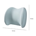 thumbnail image 3 of RXIRUCGD Lumbar Pillows Lumbar Support Pillows For Office Chair Ergonomic Memory Foam Back Pillows For Car Back Support For Office Chair Car Bed, 3 of 7