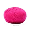 thumbnail image 4 of EGNMCR Wool Hand-woven Medium Coarse Scarf Hat Overcoat Wool Merinoss Wool Wool Cashmeres Yarn wools group, 4 of 5