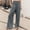 Grey, variant on Trousers Leg Sexy Solid Color Wide Women Loose High Waist Pants Women's Casual Pants on Casual Pants for Women Romper Pants for Women Casual Casual Pants Women High Waist Womens Pants Suite Casual