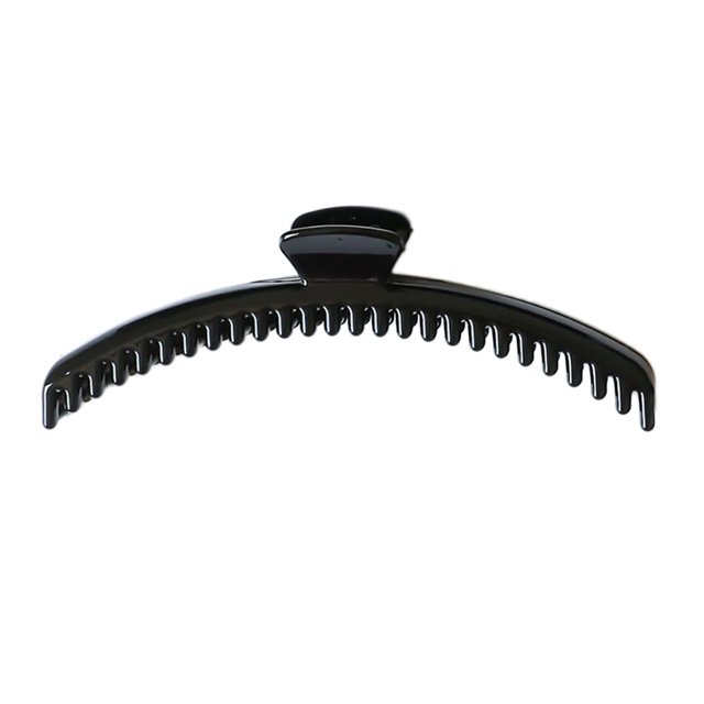 CSChome Hair Claw Shape Hair Claw Non-Slip Crossing Solid Color Decorative Tight Frosted Large Hair Clamp Styling Tool Hair Claw