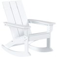 thumbnail image 3 of Palms Modern Adirondack Plastic Outdoor Rocking Chairs (Set of 4), 3 of 8