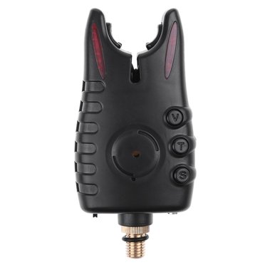 LED Fishing Bite Alarm Adjustable Tone Volume Carp Fishing Tackle (Red)