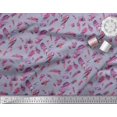 thumbnail image 2 of Soimoi polyester Crepe Fabric Brush Stroke Abstract Print Sewing Fabric Yard 42 Inch Wide, 2 of 3