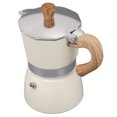 thumbnail image 4 of <p>Moka Coffee Pot, Moka Coffee Maker Portable Aluminum Hand Brewing Octagonal  For Camping</p>, 4 of 7
