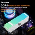 thumbnail image 5 of DDR4 RGB PC Memoria 8GB 16GB 32GB 3200MHz DIMM Desktop Computer Memory Rams Support Inter AMD Motherboard 16G(2x8G)3200 Black, 5 of 5