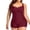 Red, variant on adviicd Women'S Swimsuits Women’s One Piece Swimsuits V Neck Swimwear Ruched Tummy Control Bathing Suit Green,XXL