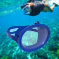 thumbnail image 1 of DYNWAVECA Scuba Goggles Anti Fog Lightweight Glass High Volume Waterproof Snorkel blue pp frame, 1 of 10