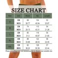 thumbnail image 3 of 10" Inseam Womens Bermuda Shorts Plus Size Knee Length Linen 2025 Trendy Wide Leg Plus Size Loose Long Shorts Elastic Waist Stretch Mid Rise Flowy Shorts with Pockets Khaki XXL, 3 of 7