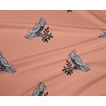 thumbnail image 4 of oneOone Polyester Lycra Fabric Bird Block Printed Craft Fabric BTY 56 Inch Wide, 4 of 4