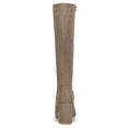 thumbnail image 3 of Unique Bargains Women's Round Toe Block Heel Knee High Boots, 3 of 6