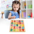 thumbnail image 4 of Mlkoz Office Tools Clearance, Number Puzzle Building Blocks Early Childhood Alphabet Shape Puzzle For Boys And Girls Intelligence Development Learning Tool, Women Gifts, 4 of 5