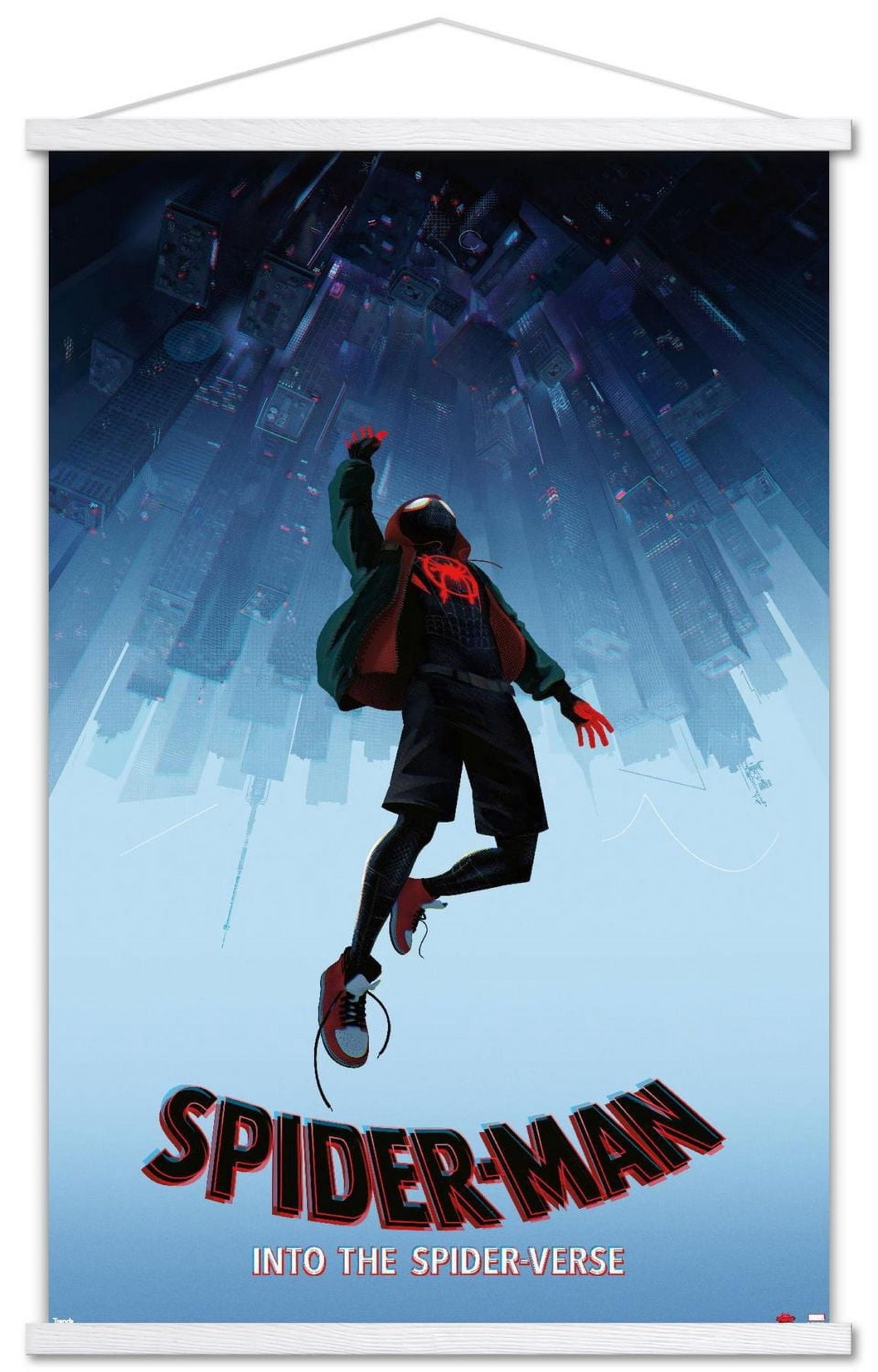 Marvel Spider-Man - Into The Spider-Verse - Falling Wall Poster, 22.375" x 34"