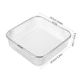 thumbnail image 3 of Panier Carré pour Friteuse à Air Chaud Panier en Métal pour Friteuse à Air Panier de Cuisson pour Friture à Air avec Poignée, 3 of 8