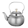 thumbnail image 3 of Lipstore Stainless Steel Teapot Teakettle Lifting Handle Thickened Portable with Filter Water Boiler for Cooking Kitchen Hotel Camping, 3 of 8