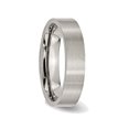 thumbnail image 4 of Mens 5mm Comfort Fit Titanium Wedding Band Ring, 4 of 5