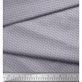 thumbnail image 3 of Soimoi Rayon Fabric Diamond & Cross Sign Shirting Print Fabric by The Yard 56 Inch Wide, 3 of 3