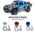 thumbnail image 4 of fastboy RCGOFOLLOW 2 Pcs Boîtier Différentiel Durable en Alliage d'Aluminium pour Boîtier Différentiel Rc 1/10 LOSI Baja Rey 4WD Pièce de Voiture Rc Argent, 4 of 6