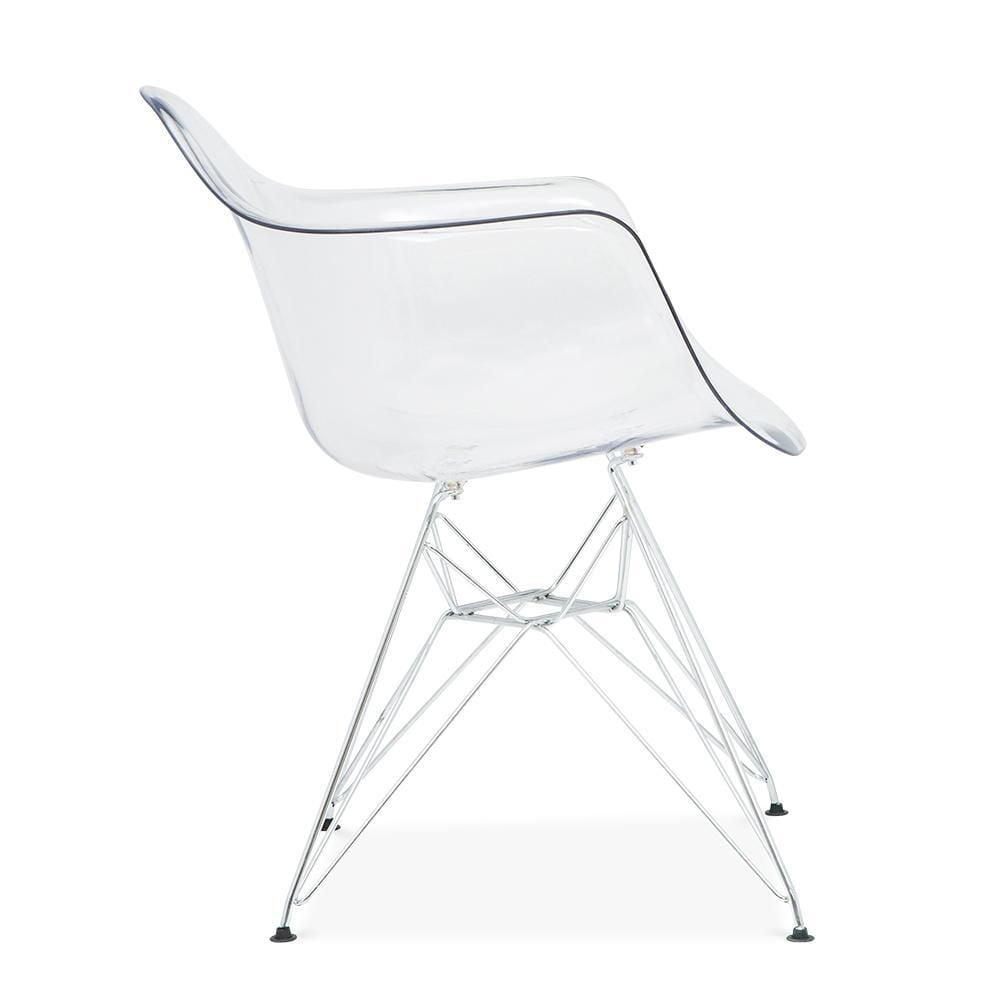 Heavenly Collection <br>Seau en Acrylique Métal Chaise Salle à Manger