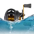 thumbnail image 4 of LJNYFDC Moulinet de Pêche Réglable Moulinet Spinning avec Multiengrenages Contrôle Précis Haute Résistance Long Lancer Roulement Fort Vitesse Stable Double Bobine pour la Pêche, 4 of 7